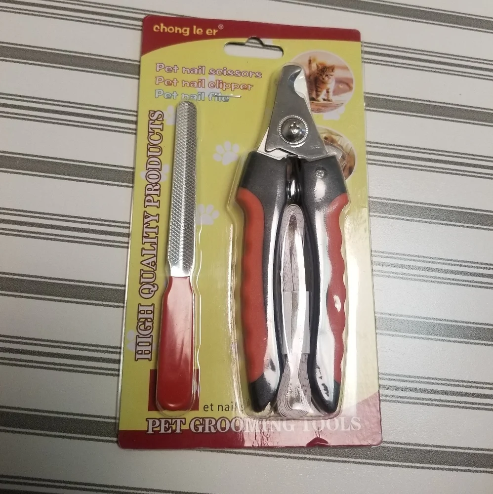 Cat & Dog Stainless Steel Grooming Nail Clippers